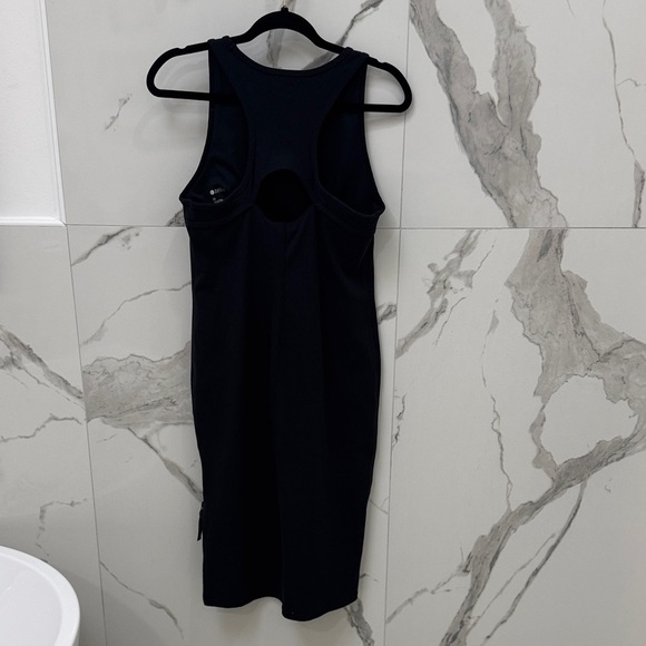 Zella Workout Black Sleeveless Dress w Built in Bra - Picture 4 of 4